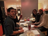 un groupe de personnes lors de l'atelier cocktail à Toulouse